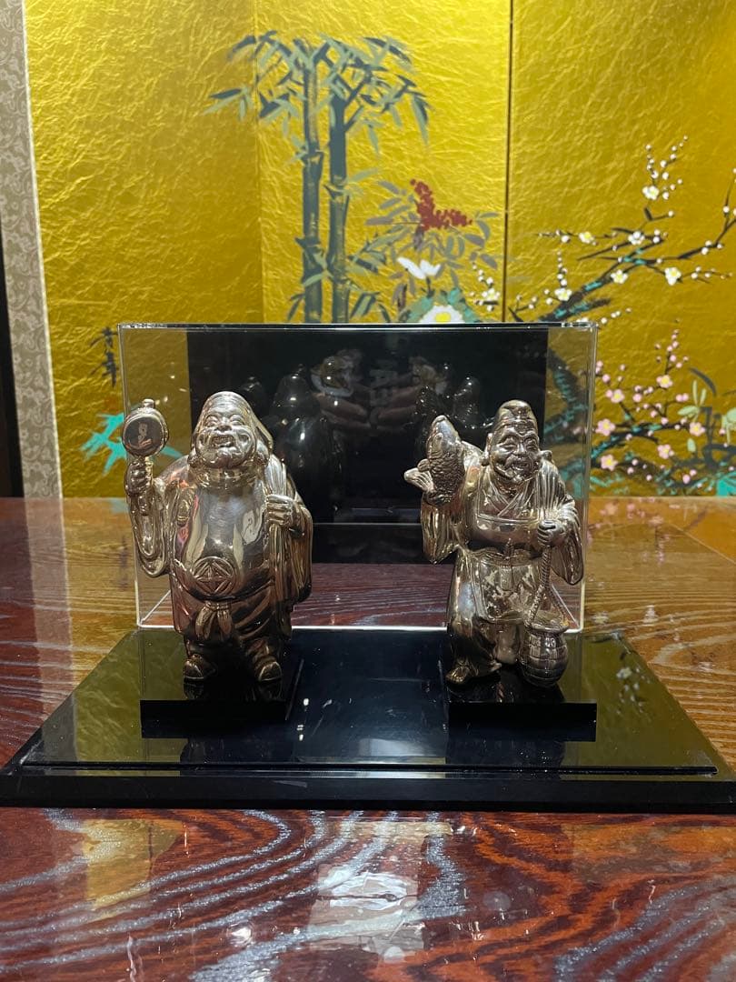 金属製 恵比寿大黒セット 金属製 恵比寿大黒セット