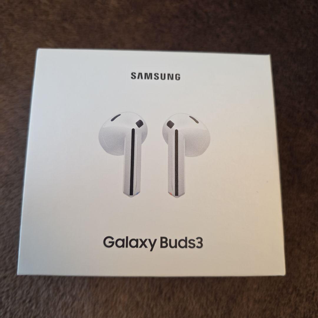 ​【新品未開封】Samsung Galaxy Buds3 国内正規品 SAMSUNG（サムスン） Galaxy Buds3 シルバー ノイズキャンセリング対応