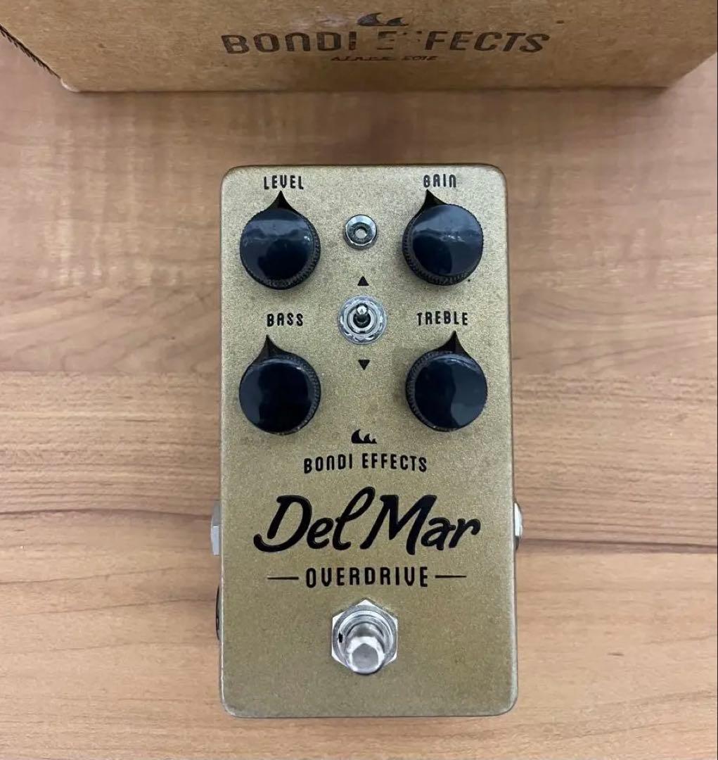 【希少】Bondi Effects Del Mar オーバードライブ　初期生産品 伝説のオーバードライブ Bondi Effects 「Del Mar Overdrive」のリ