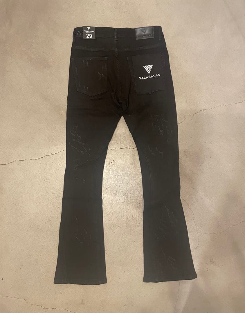 VALABASAS バラバサス ブラック フレアデニム 29 新品未使用 - メルカリ