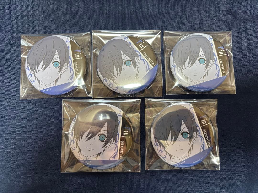 劇場版「黒執事 劇場版 黒執事 Book of the Atlantic 缶バッジ シエル Book