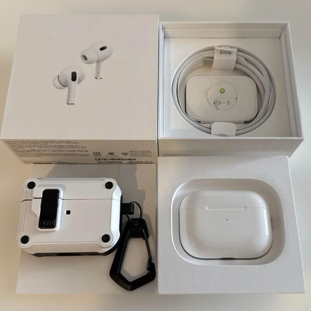 【正規品】AirPods pro 第二世代 type-C 備品完備】AirPods Pro 第二世代 (USB-C) AirPods Pro（第2世代）用USB