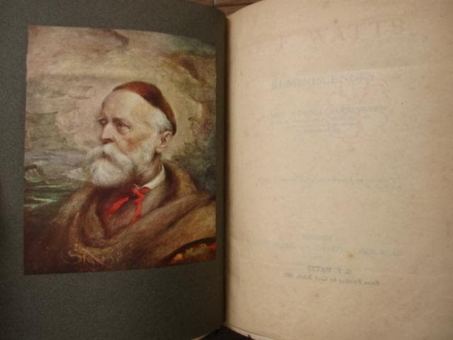 G.F. Watts: Reminiscences　1905年　ビンテージ本