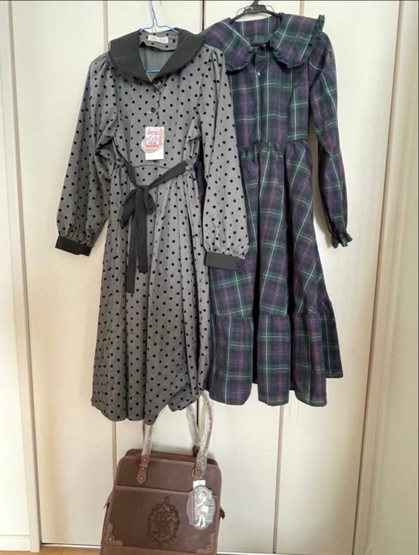 青木美沙子 くる実 しまむら ワンピース バッグ セット - メルカリ