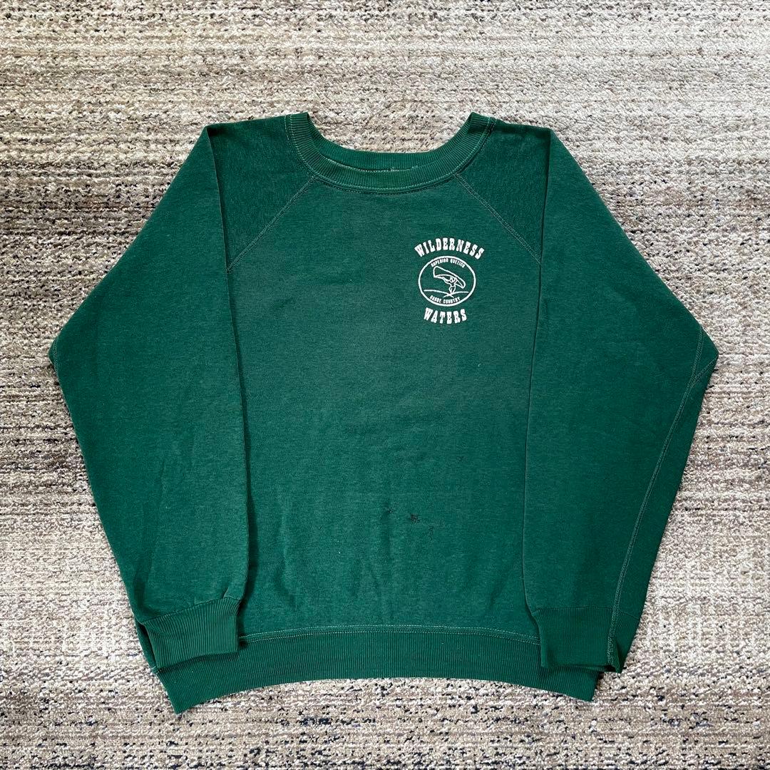 60s ヴィンテージスウェット ラグラン 脇V ガゼット - メルカリ