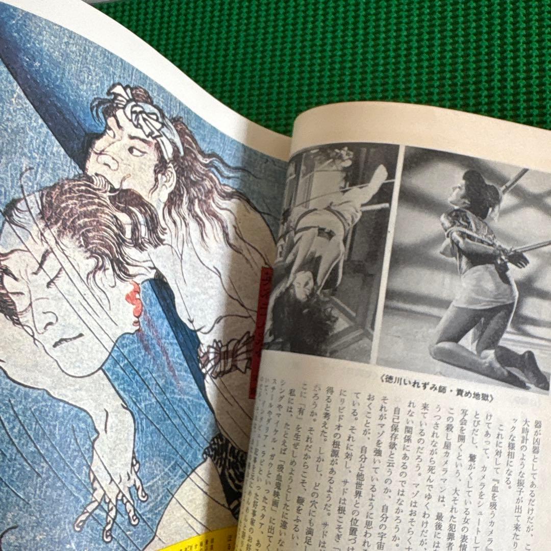 【初版】　「血と薔薇」　生きているマゾヒズム　1969年　No.4 天声出版