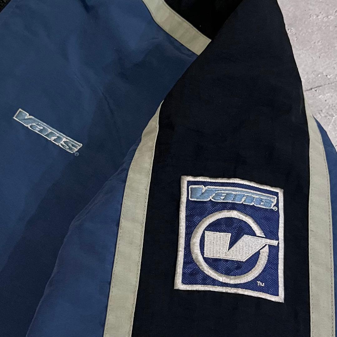 90s OLD VANS ナイロンジャケット フリース裏地 VINTAGE VANS www