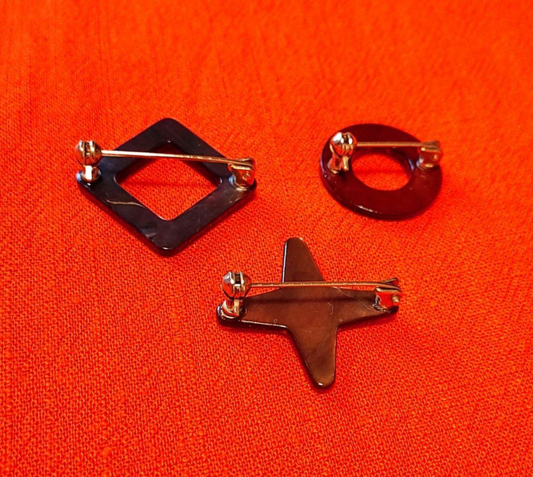 LOUIS VUITTON】☆希少美品☆ ルイ・ヴィトン ブローチ 3型セット