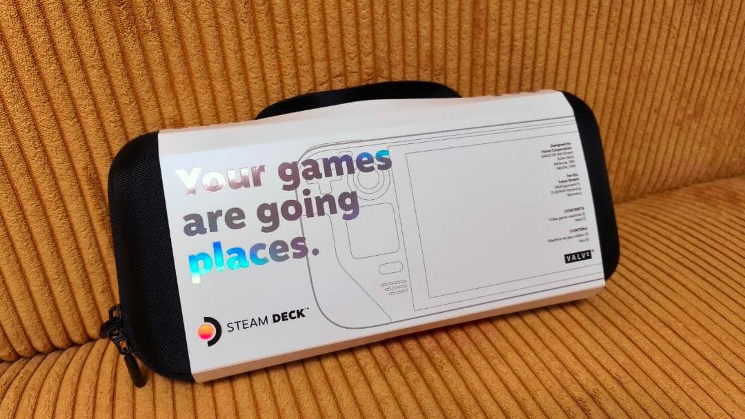 ほぼ未使用Steam deck 64GB スチームデック ガラスフィルム付き 【美品