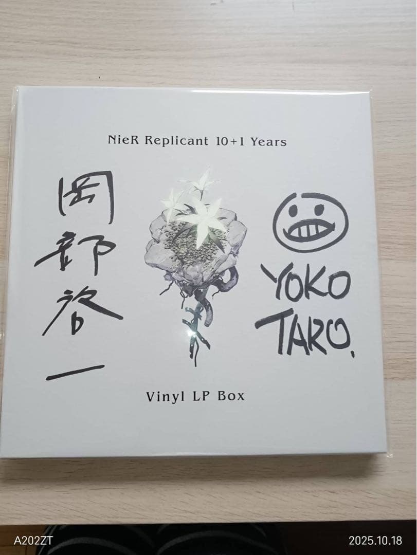 TGS2025 サイン入り　スクエニ　ニーアレプリカント LP 新品　オートマタ NieR Replicant -10+1 Years- Vinyl LP Box Set | LINE UP | SQUARE