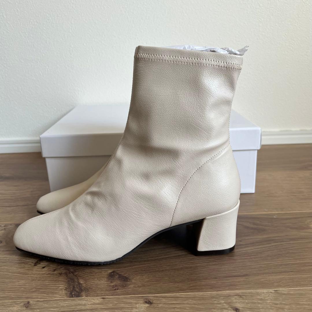 LE TALON 5cmスクエアフィットショートブーツ - メルカリ