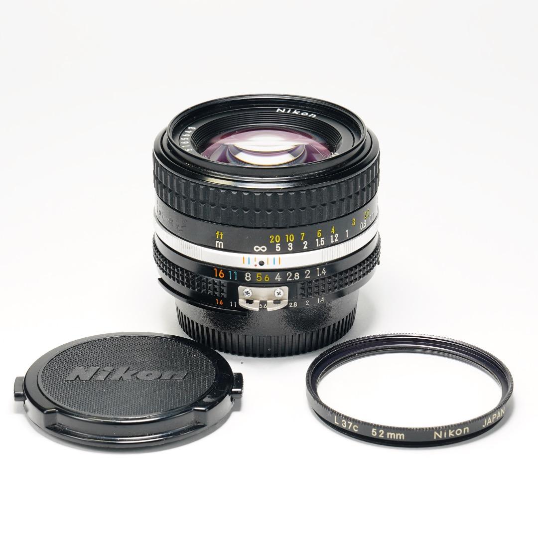 【美品】ニコン Ai-s Nikkor 50mm F1.4 大口径 643 Amazon.com : Nikon Nikkor 50mm f/1.4 AI-S : Camera Lens : Electronics