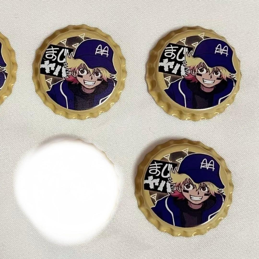 まじめにヤバシティ 王冠型缶バッチ シャオロン 4点 - メルカリ