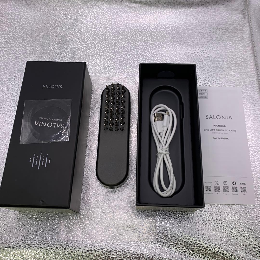 Q3851 SALONIA EMS リフトブラシ 3Dケア (美顔器) EMSリフトブラシ 3Dケア | SALONIA(サロニア)公式サイト