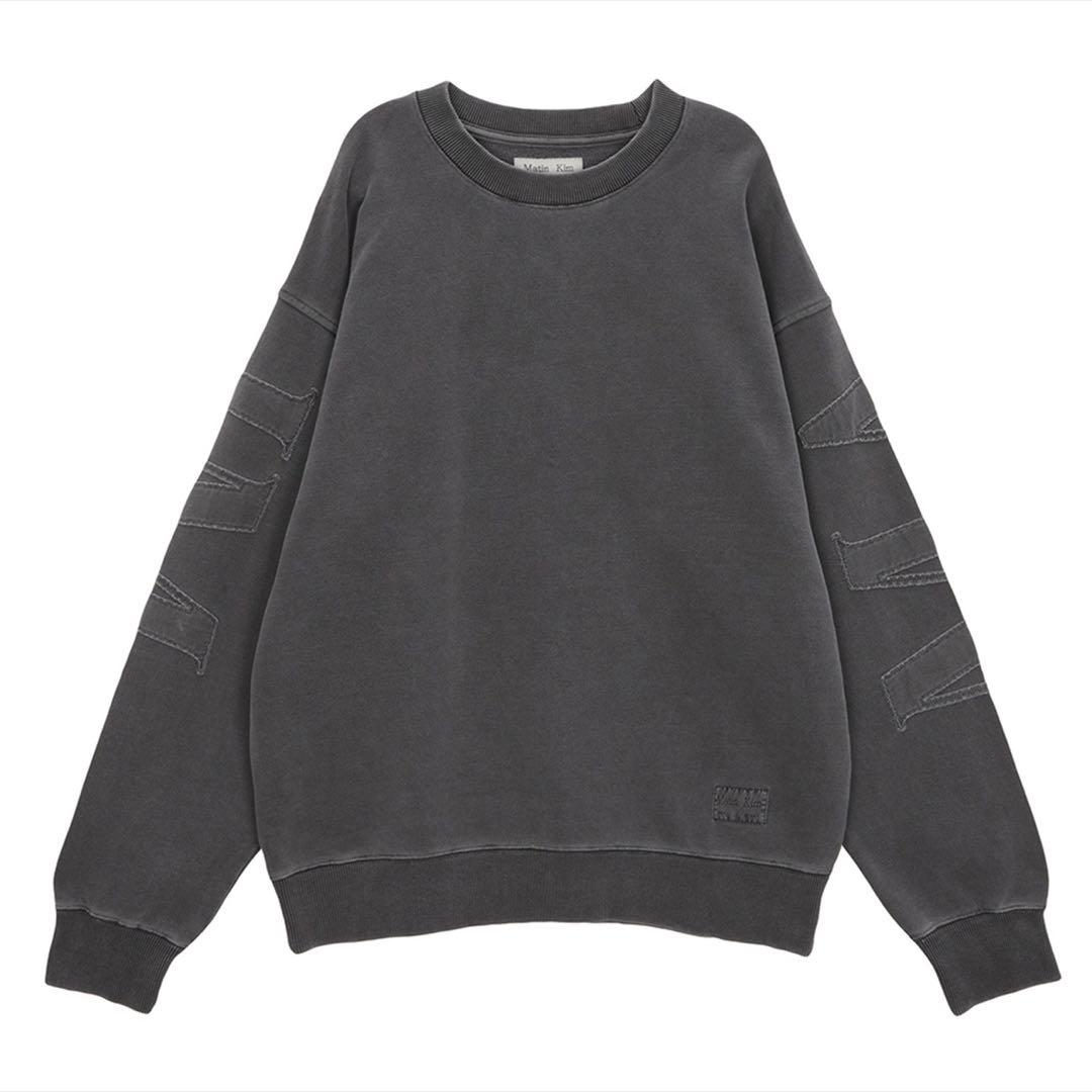 Matin Kim スウェット グレー - メルカリ
