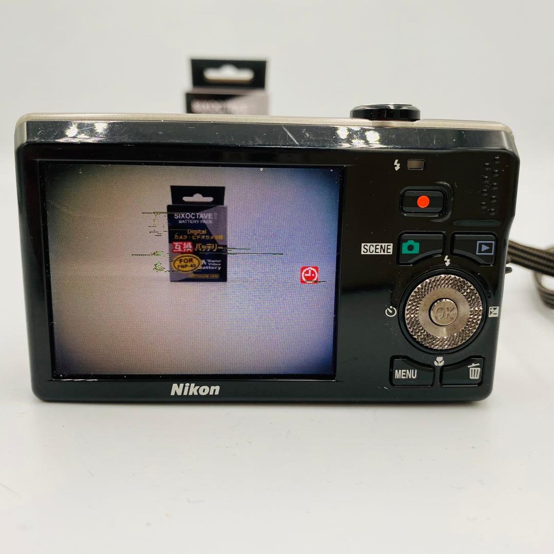 動作確認済 Nikon COOLPIX S6000 レッドボディ デジカメ - メルカリ