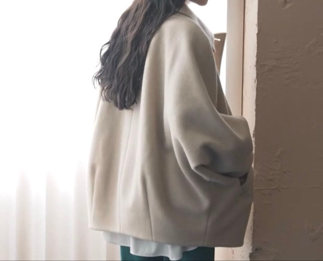 ライトマッサドルマンジャケットコート セール】ライトモッサドルマンジャケットコート（ブルゾン）｜niko and