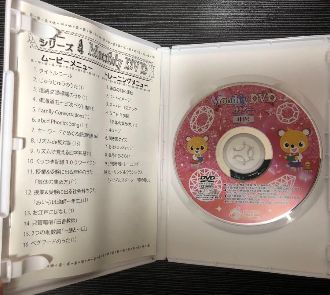 七田式 しちだ チャイルド アカデミー Monthly DVD 12巻 ルビー - メルカリ