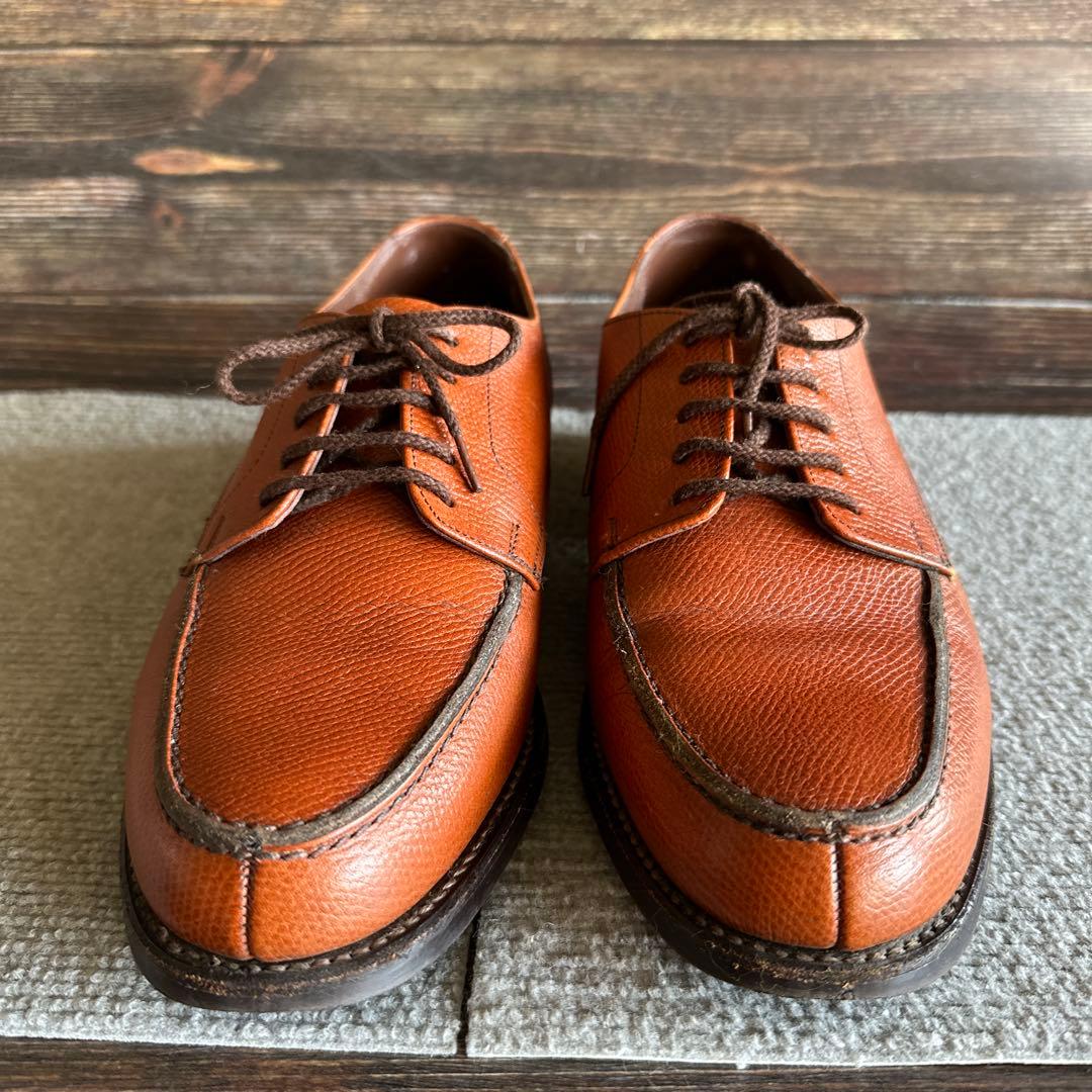 REGAL リーガル レザーシューズ 茶 25cm 外羽根 Uチップ - メルカリ