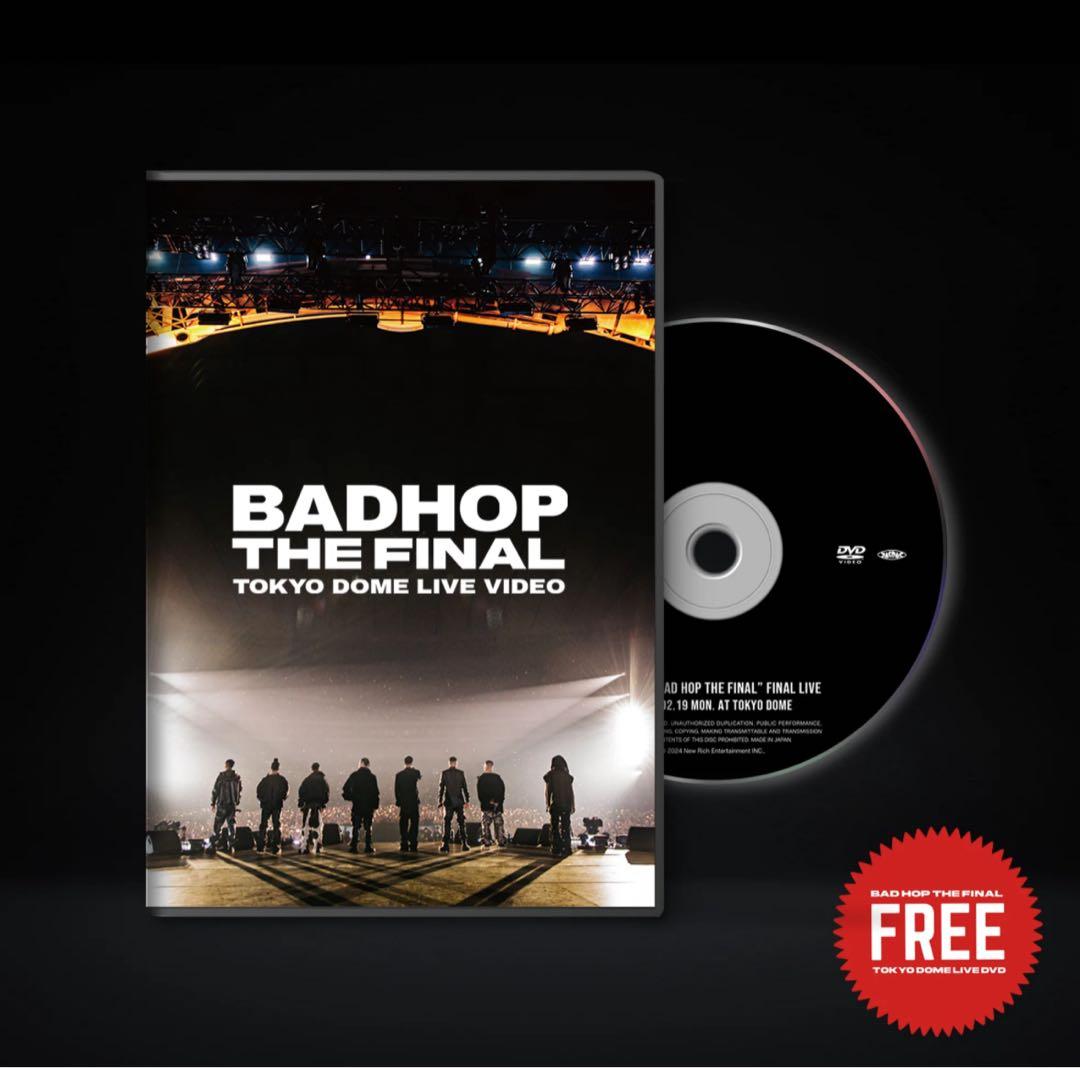 BADHOP THE FINAL TOKYODOME LIVE DVD - メルカリ