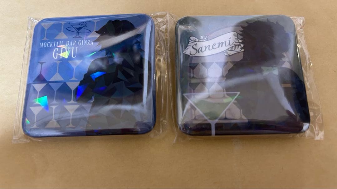 鬼滅の刃 モクテルバー銀座 コレクションロト 缶バッジ 冨岡義勇 不死