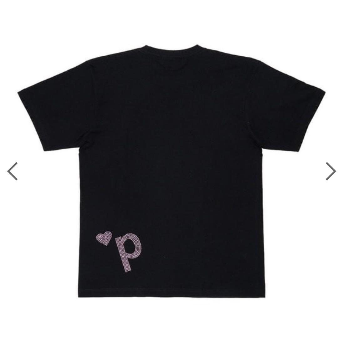 p(R)ojectR® ラインストーンTシャツ 黒Sサイズ - メルカリ