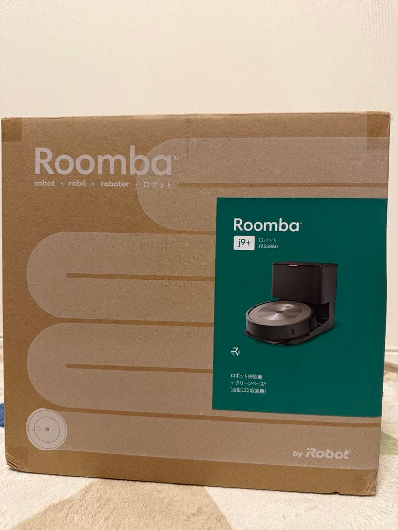 【新品未開封】Roomba j9+ ロボット掃除機本体 ボーナスストア+5％【新品未開封】iRobot ルンバ コンボ j9+ SD