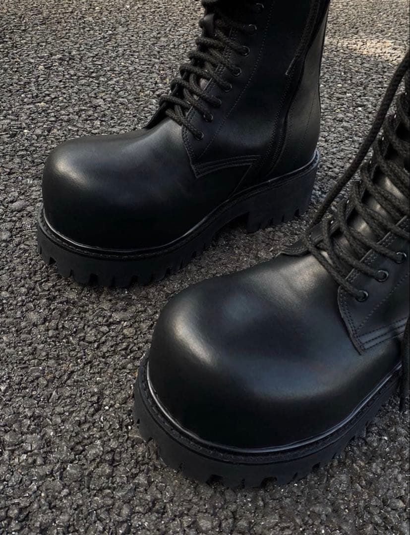 伊津みきお様専用 厚底ブーツ ロングブーツ アトムブーツ モード