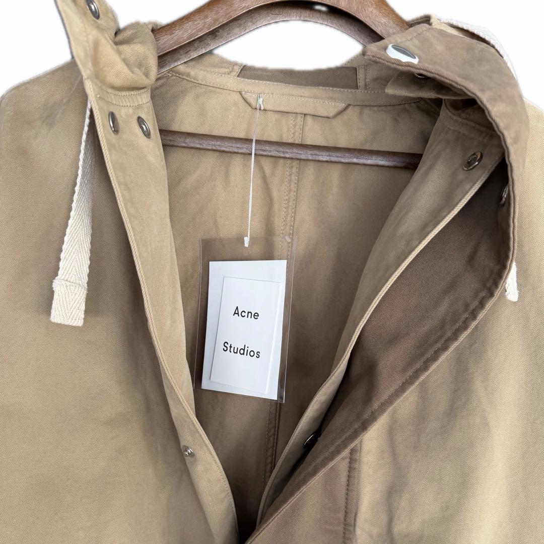 1/4まで格安！未着用Acne Studios モッズコート ベージュ - メルカリ