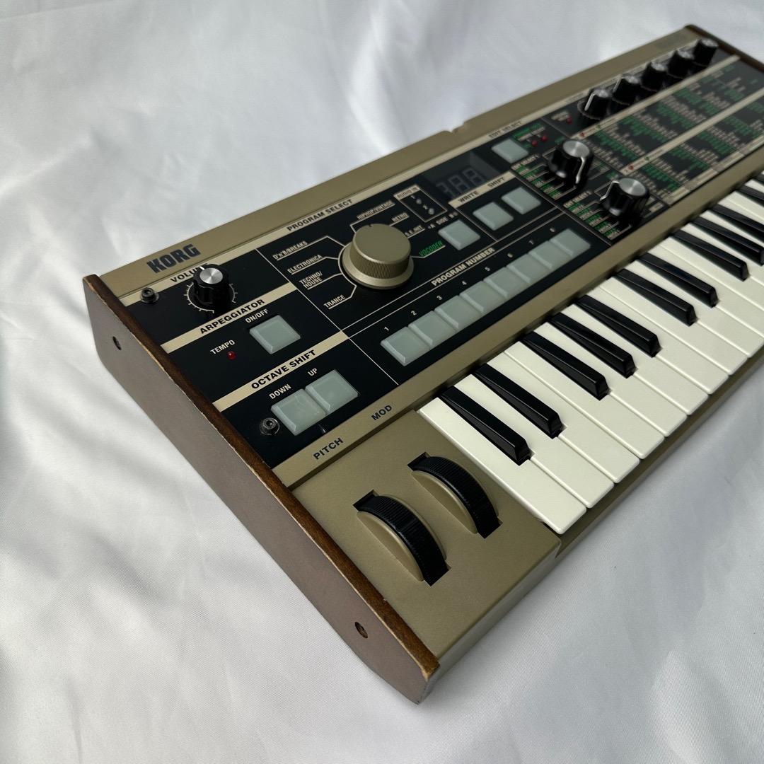 美品】micro KORG シンセサイザー 37鍵 純正アダプター マイク付属