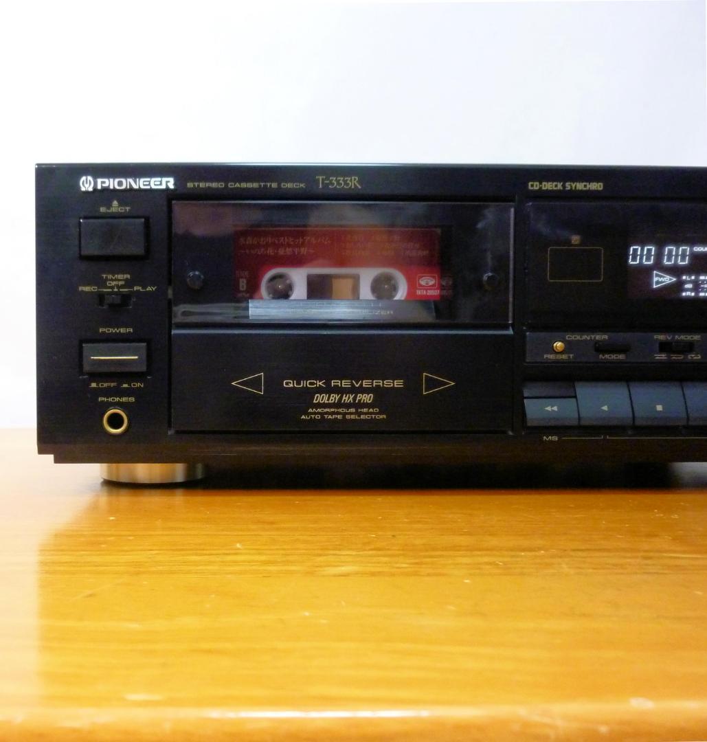 Pioneer パイオニア T-333R オートリバース カセットデッキ - メルカリ