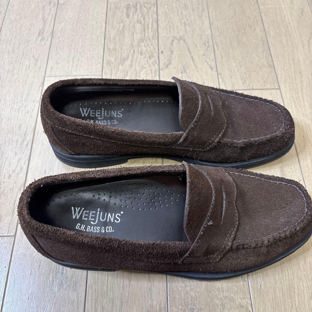 かーい　G.H.BASS weejuns ships別注　ローガンスエード
