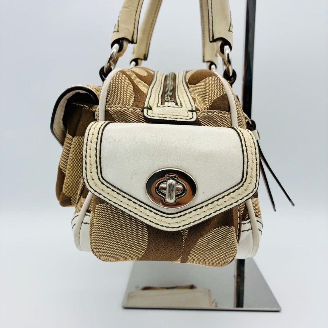 archive y2k コーチ ターンロック ミニボストン ハンドバッグ - メルカリ