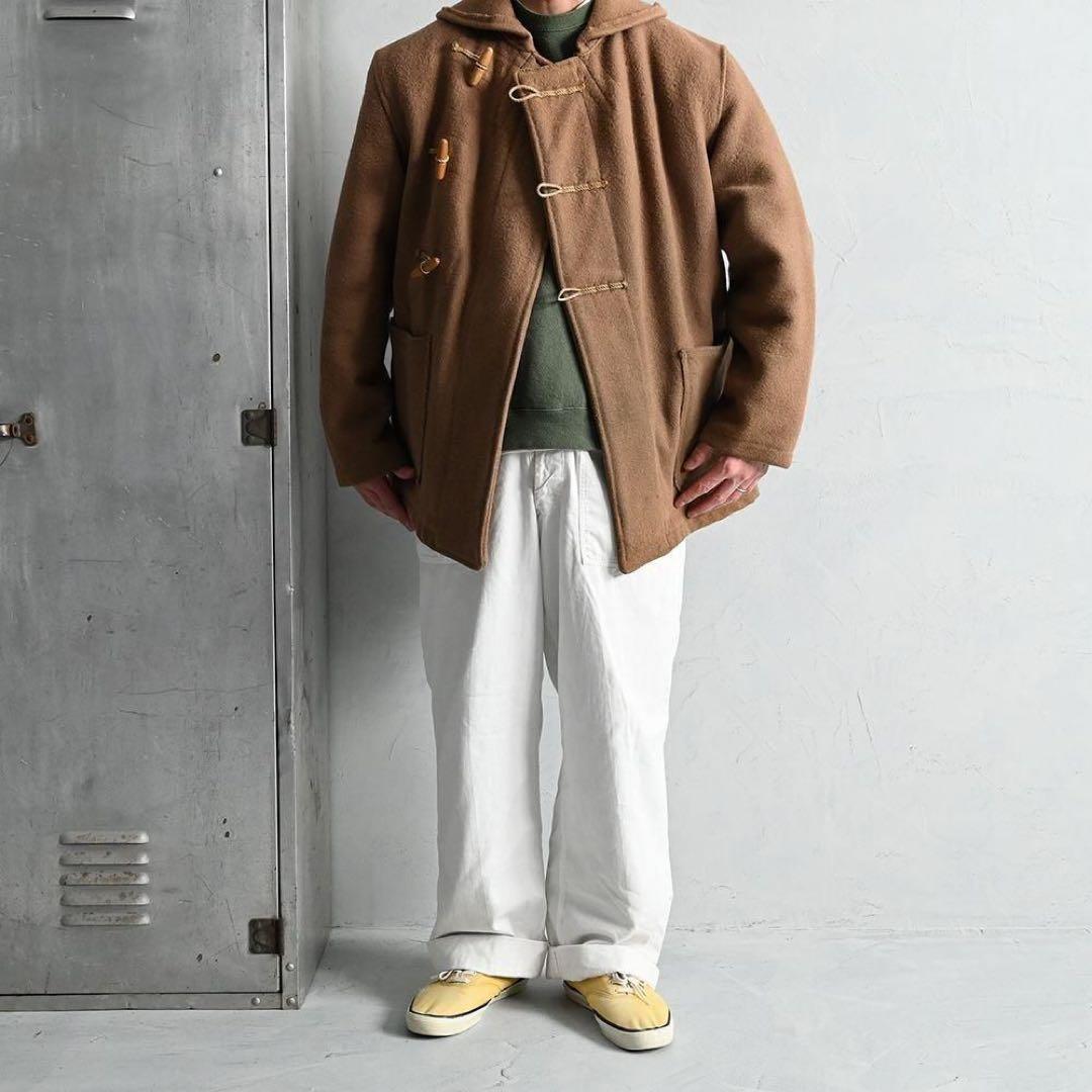 値下不可 1950s ロイヤル ネイビー ショート ダッフル コート イギリス