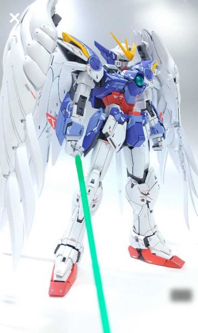 MGウイングガンダムゼロ Ver.Ka 改修全塗装完成品 - メルカリ