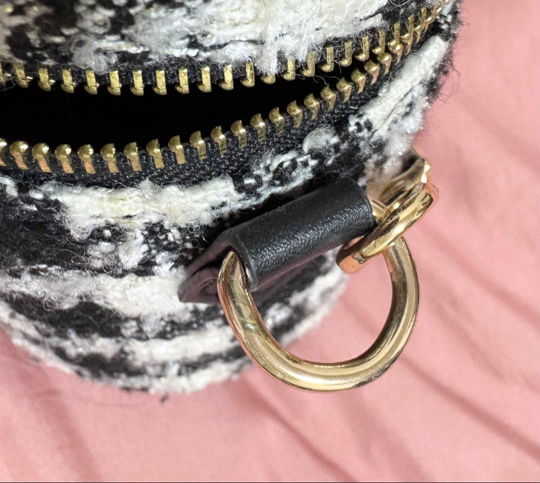 ミシェルマカロン michellMacaron ツイード バニティバッグ - メルカリ