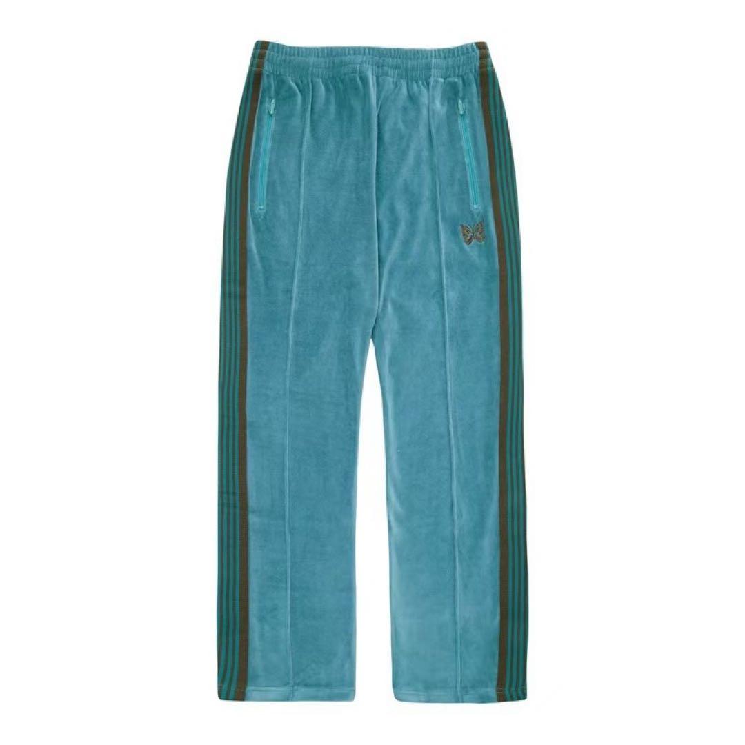 Needles ベロア セットアップ watson着用L青 - メルカリ