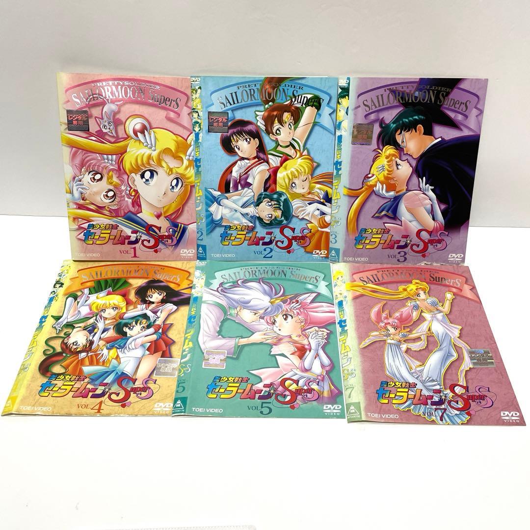 美少女戦士セーラームーンSuperS DVD 6巻抜け 6枚セット 即購入OK