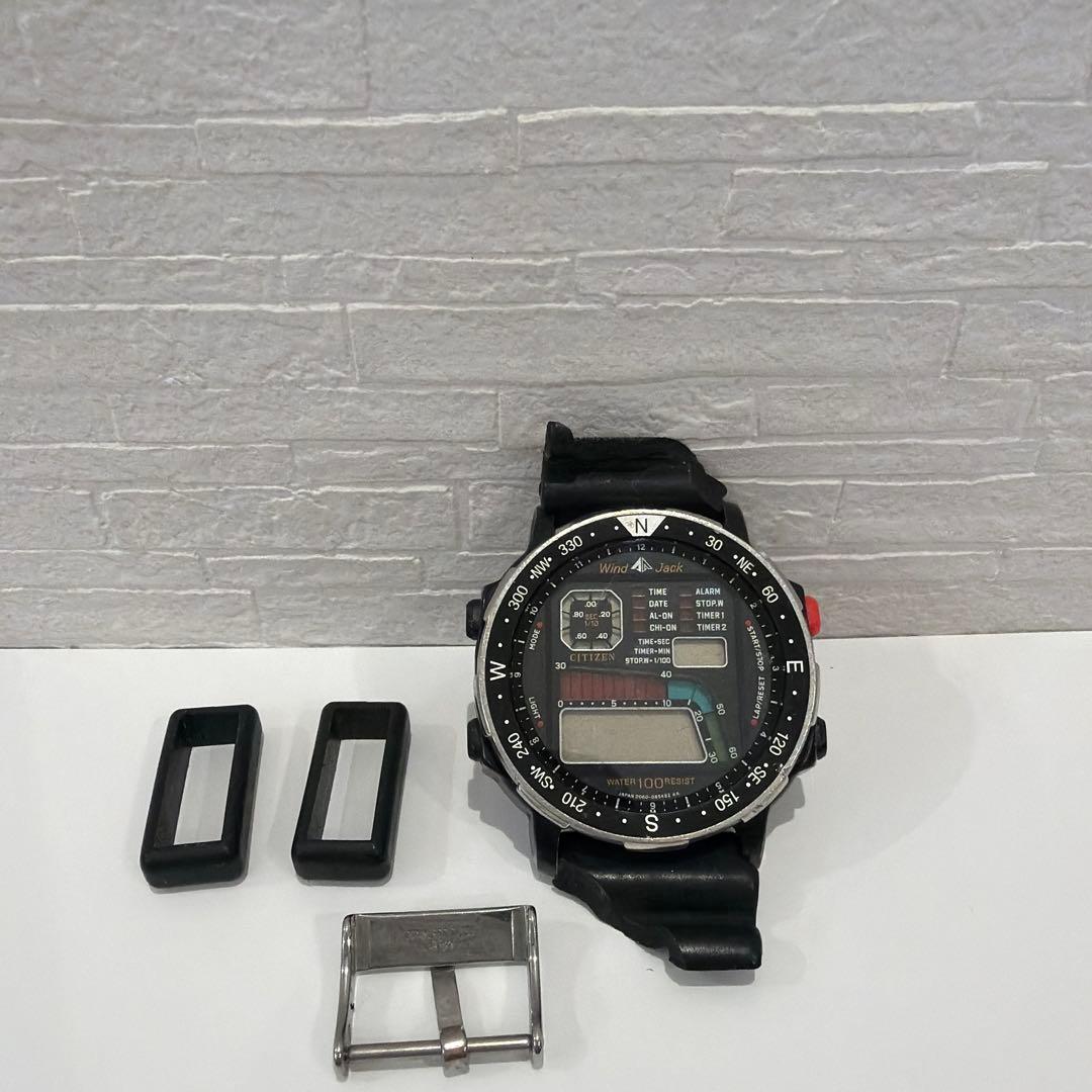 ジ*ル様 シチズン CITIZEN WIND JACK 時計のみ ジャンク品 - メルカリ