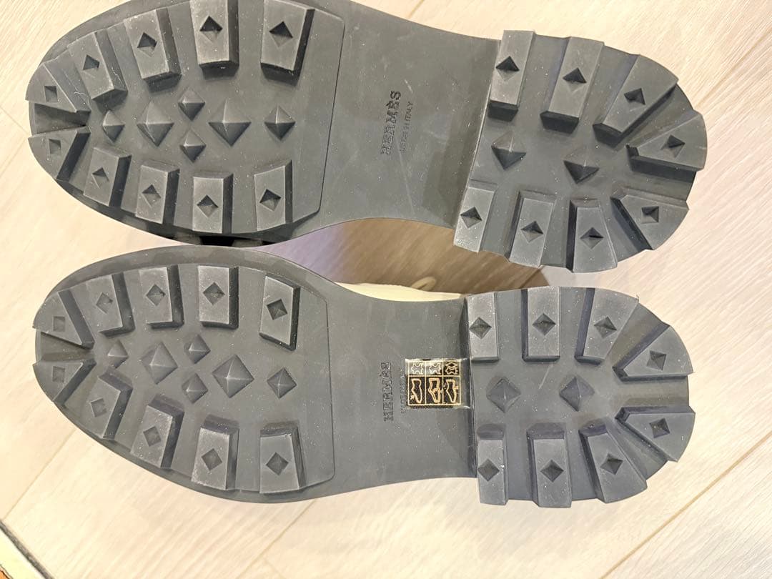 エルメス モカシン 《ダービー ロイヤル》 新品未使用 35 ケリー金具付