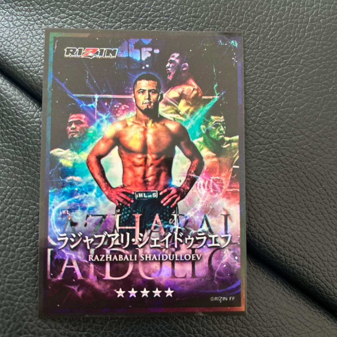 RIZIN シェイドゥラエフ ライコレ リアルカード ラメ - メルカリ