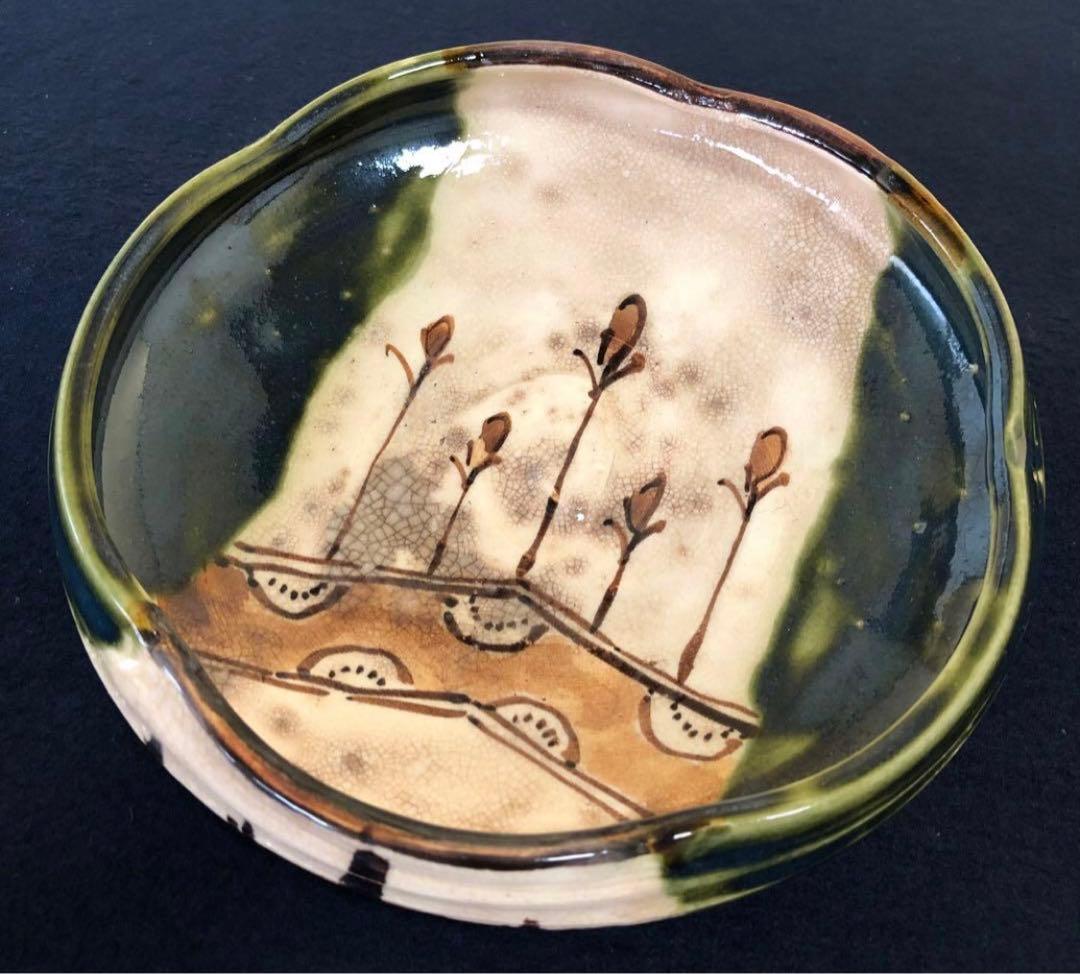 割引❗️《R》織部 深皿 銘々皿 鉢 向付 10客 懐石 260107か5