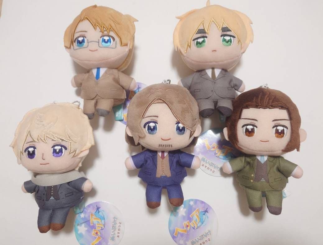 ヘタリア World☆Stars ぬいぷりけ おすわり2 全5種セット ② - メルカリ
