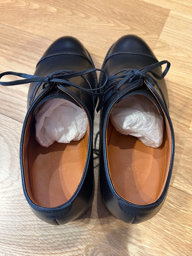 最終値下げ【未使用】宮城興業 オーダーメイド ストレートチップ 黒 レディース