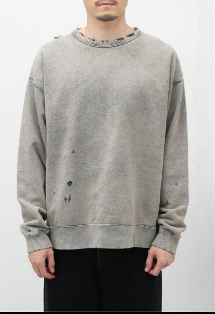 美品】ジャーナルスタンダードホームステッド ダメージ加工 スウェット