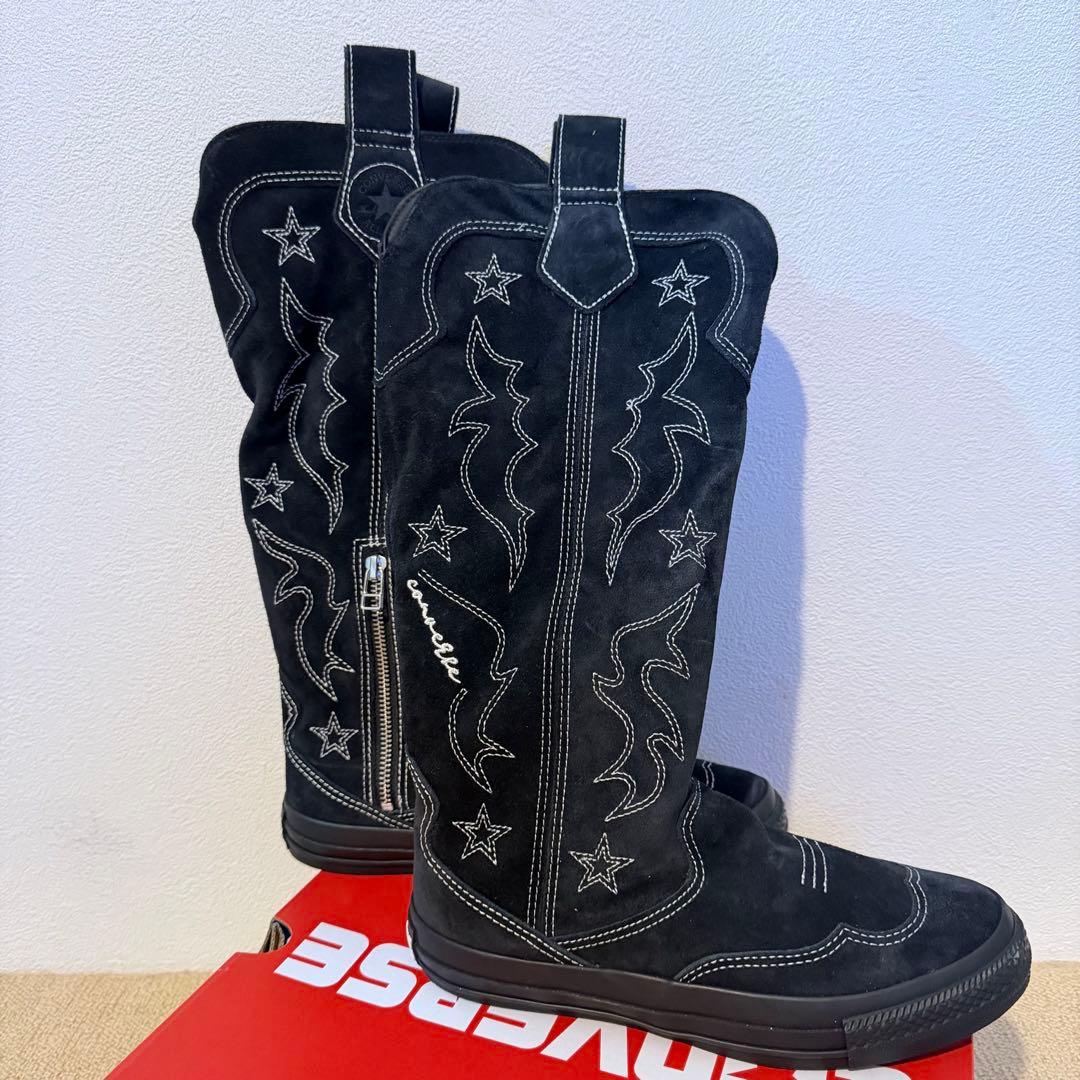 【新品未使用品】 コンバース ウエスタンブーツ ブラック 24.5 匿名配送 3131341_1_1_289fea03-0f5d-49da