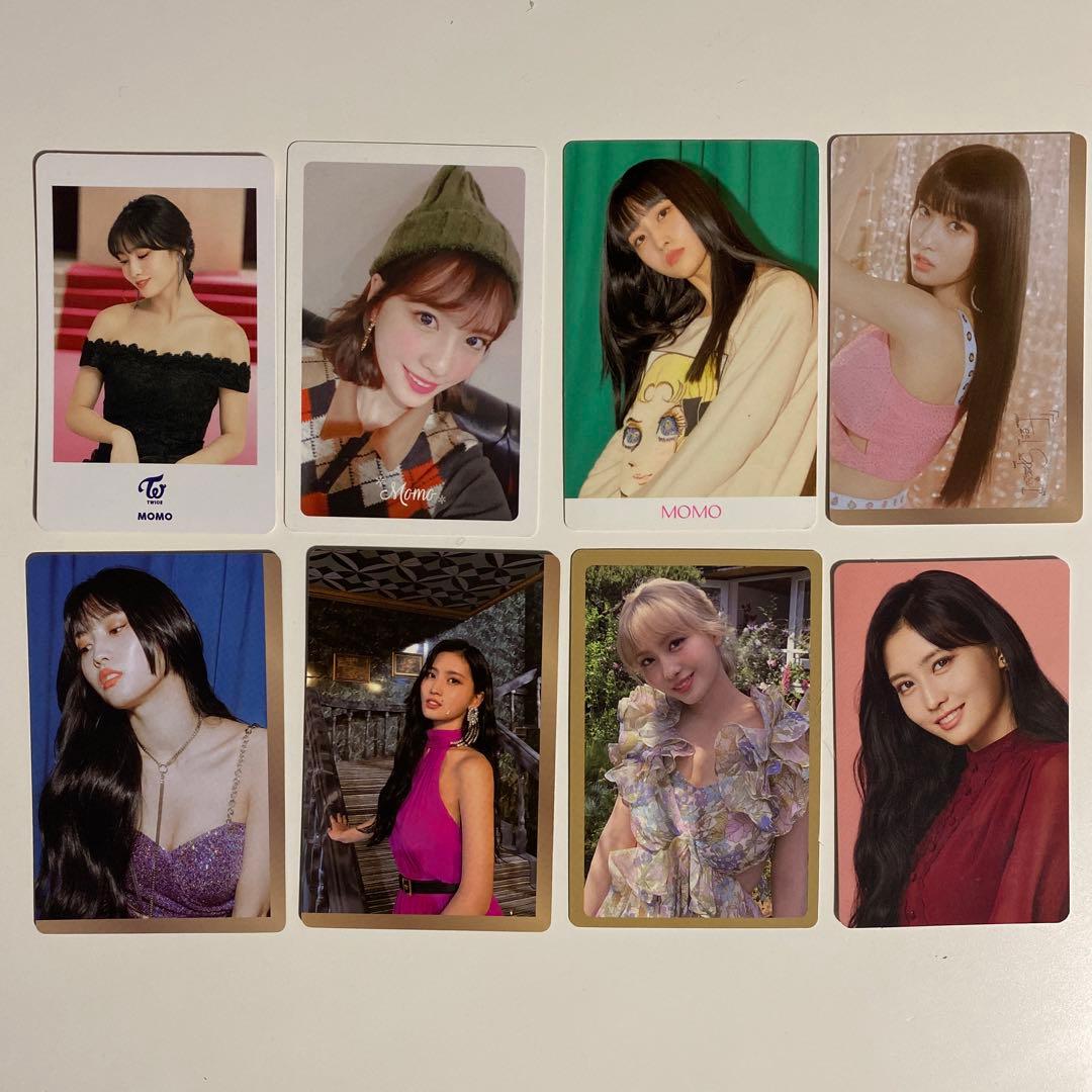 twice モモ 缶バッジ トレカ ラントレ - メルカリ