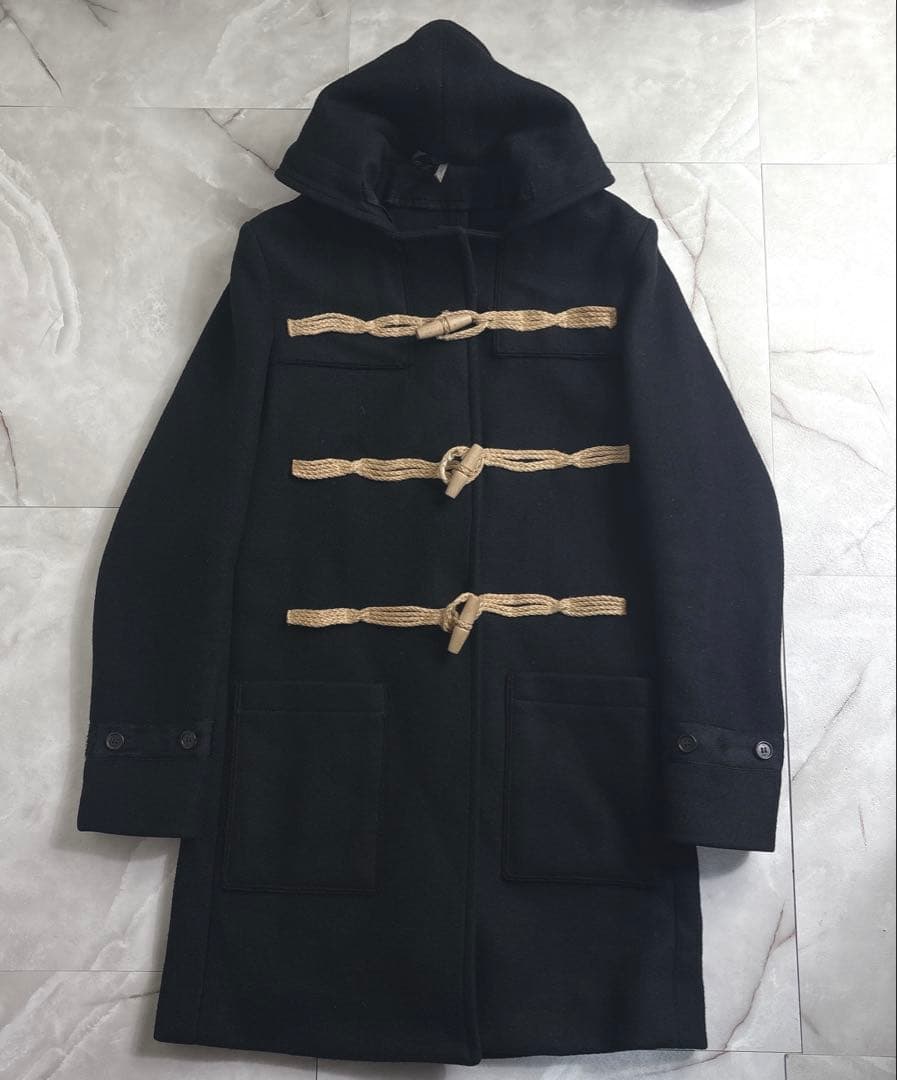 ディオールオム　2006 エディ　ダッフルコート　ブラック　サイズ44 ディオールオム 2006 エディ ダッフルコート ブラック サイズ44 - メルカリ