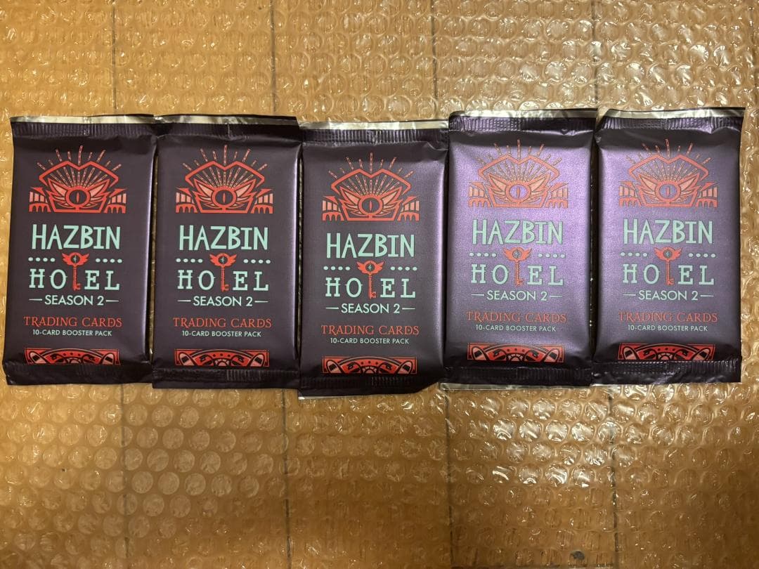 hazbin hotel ハズビンホテル カード シーズン2 5パック - メルカリ
