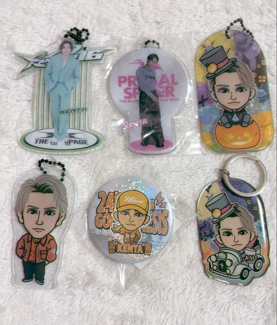 神谷健太 セット クリアチャーム 缶バッジ - メルカリ